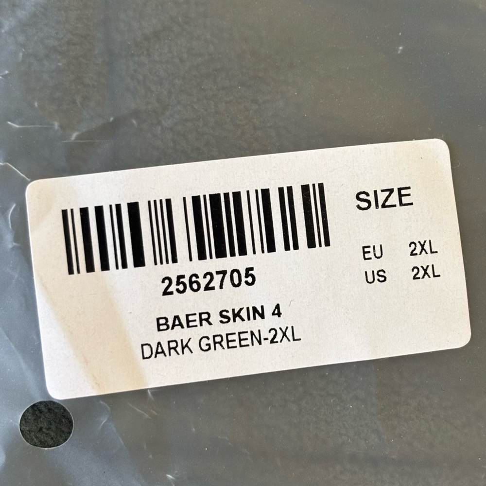 Baerskin Tactical Hoodie, Dark Green - 2XL - Picture 10 of 10